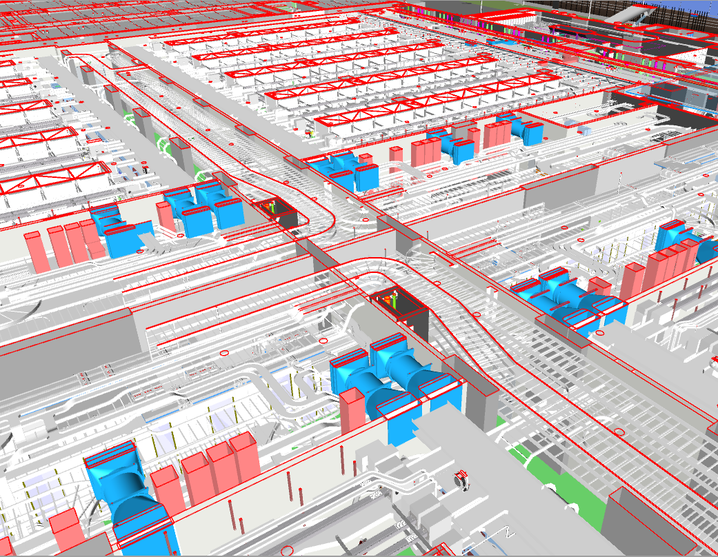 BIM Services UK for data centre construction with coordinated BIM modeling