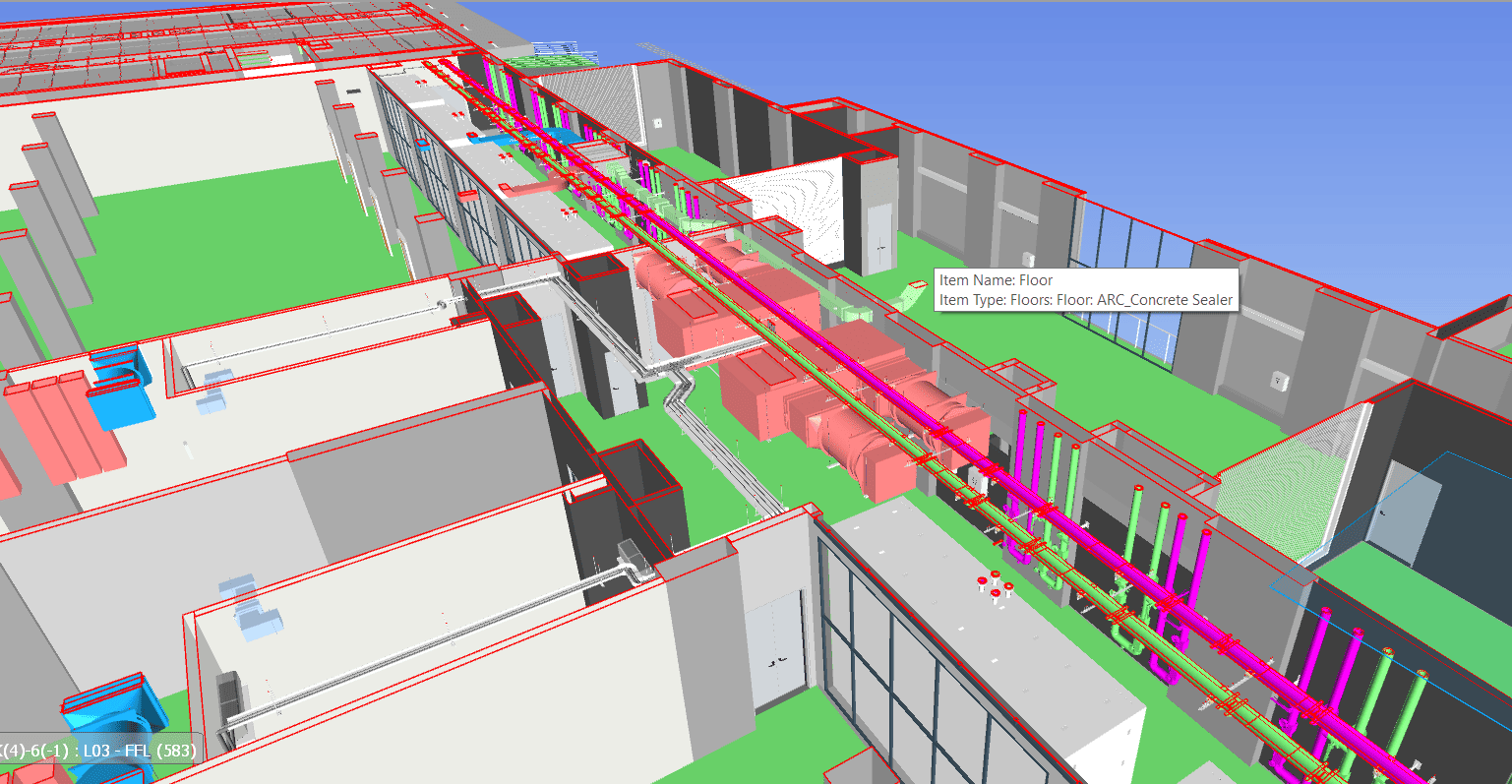 BIM Services in Germany showcasing HVAC modeling for accurate construction coordination