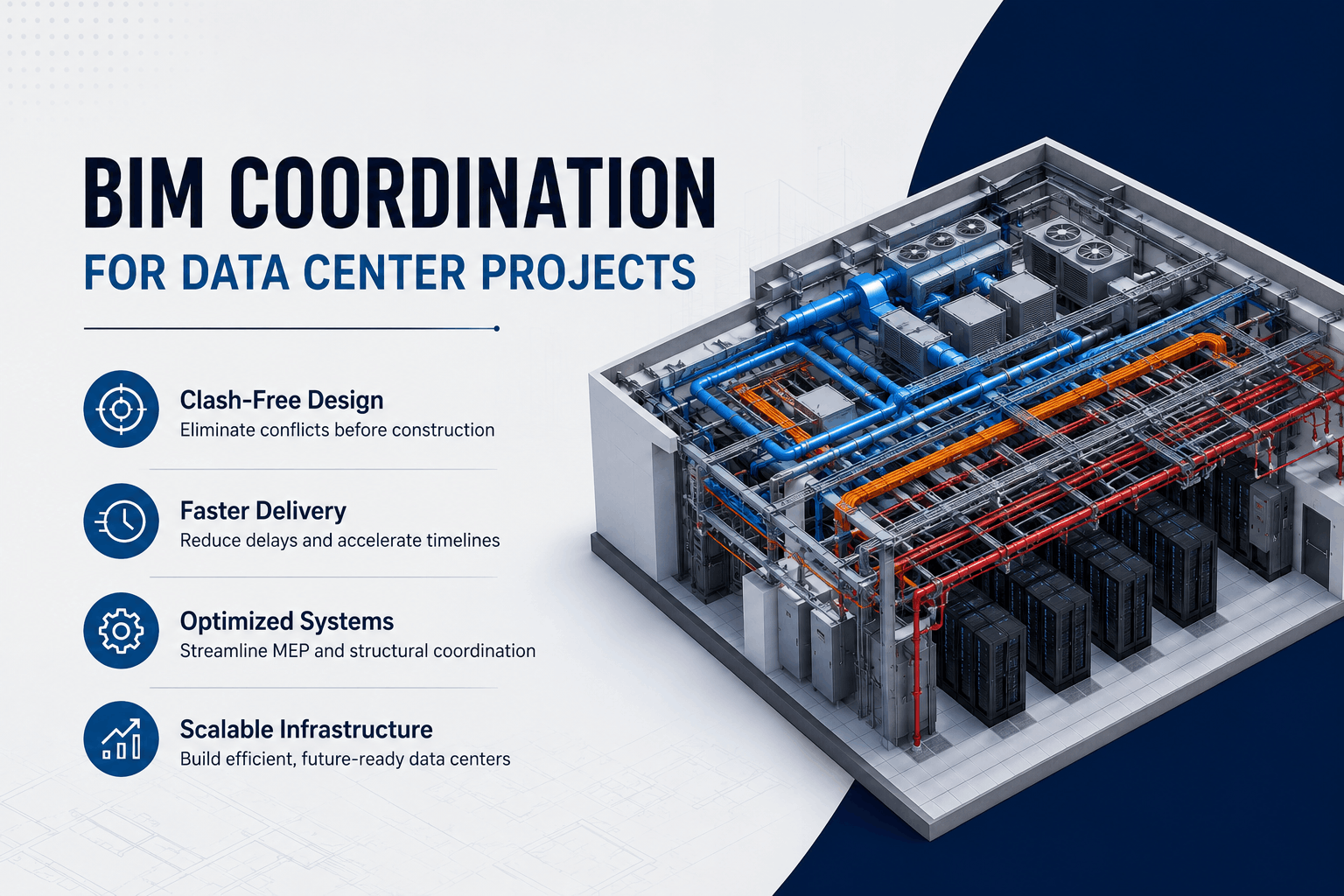 BIM coordination for data centres